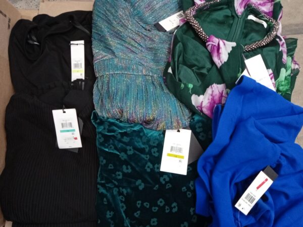 LADIES DRESSES AND FORMAL SMALL, SHELF PULLS, 5520151, 17 units, PA image 1