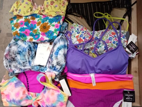 LADIES SWIMWEAR SMALL LOT, SHELF PULLS, 5520694, 81 units, PA image 1