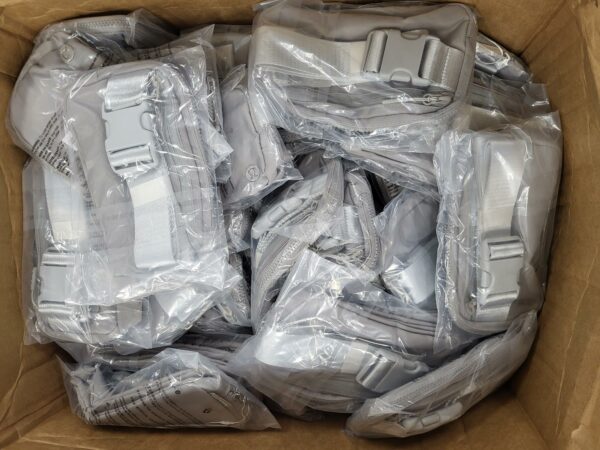 lululemon everywhere belt bag silver 1L, SHELF PULLS, 5523783, 20 units, PA