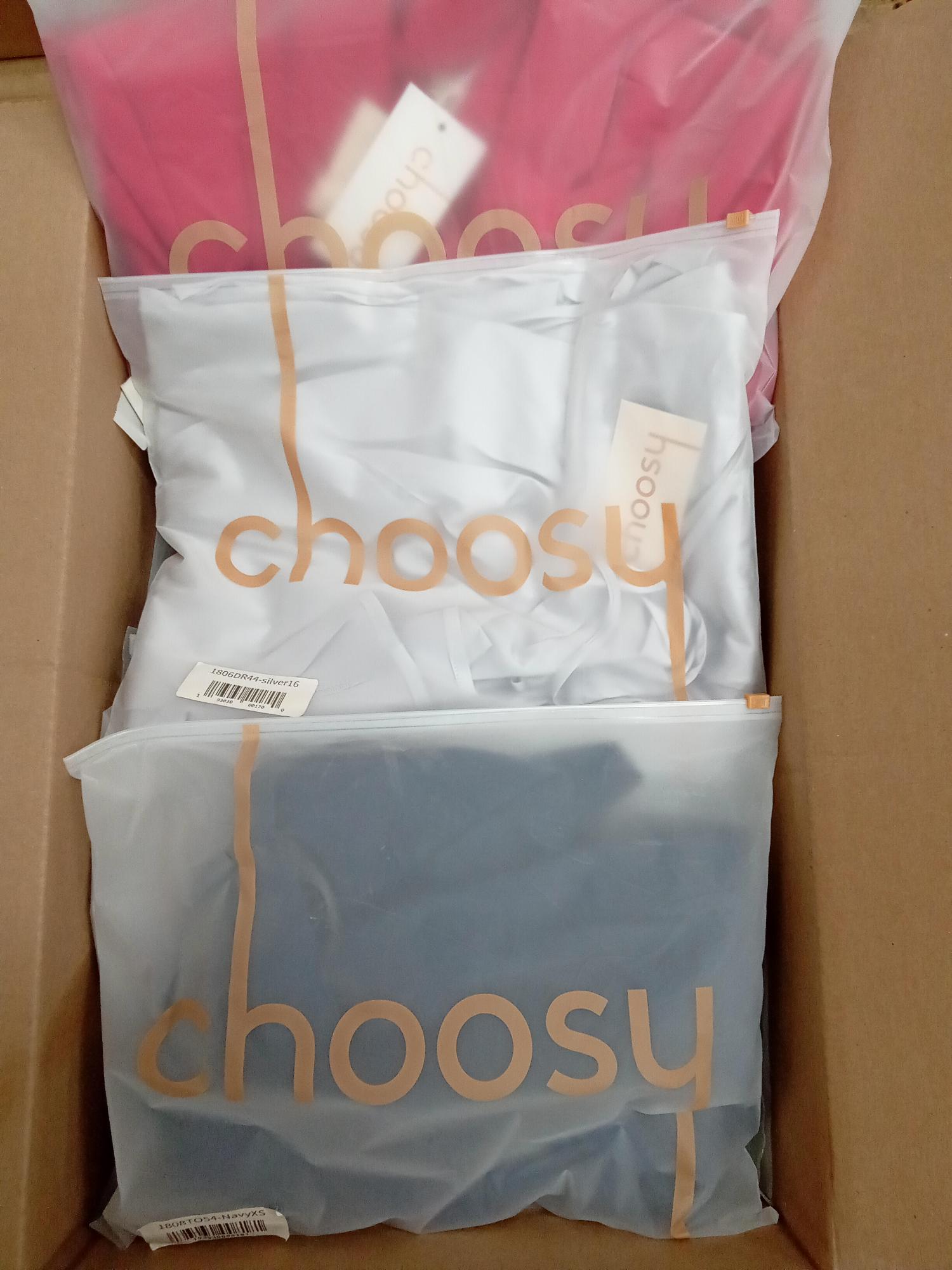 *New Choosy Designer Clothing, SHELF PULLS, 5524084, 31 units, PA