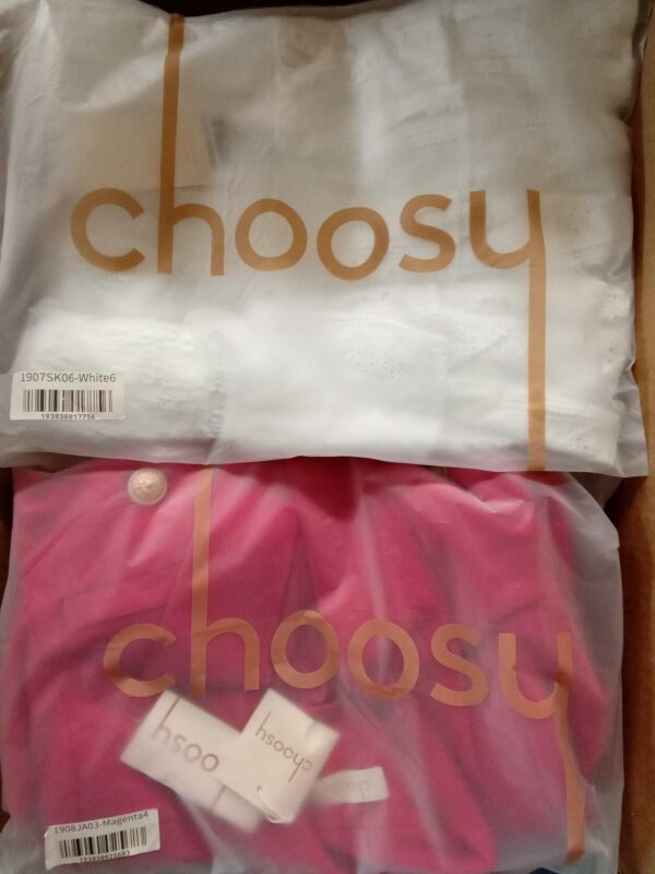CHOOSY DESIGNER CLOTHING, SHELF PULLS, 5524291, 25 units, PA