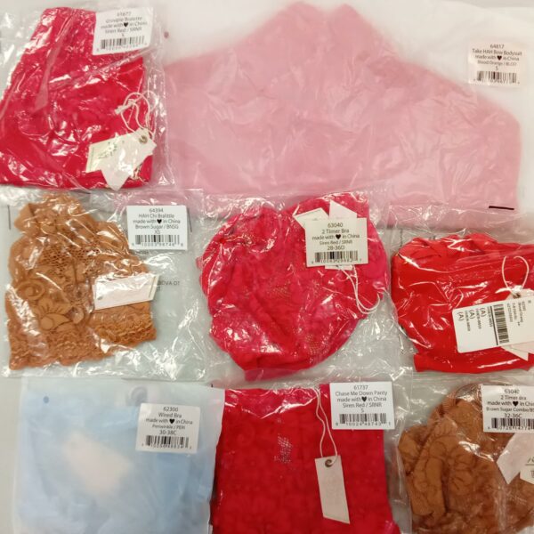 LADIES INTIMATE SMALL LOT, SHELF PULLS, 5524313, 28 units, PA