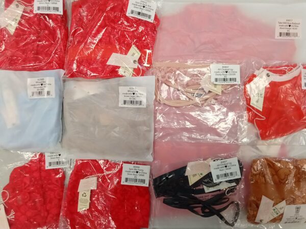 LADIES INTIMATE SMALL LOT, SHELF PULLS, 5524547, 27 units, PA