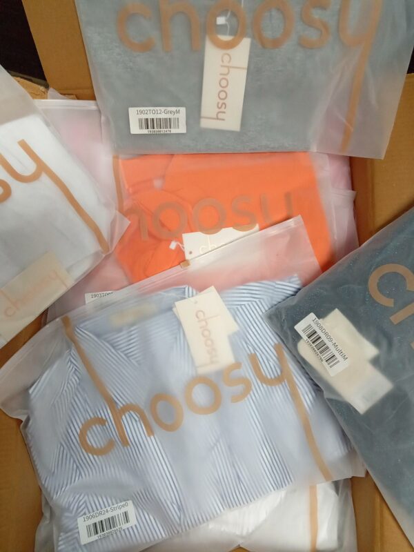 CHOOSY DESIGNER CLOTHING, SHELF PULLS, 5524587, 37 units, PA