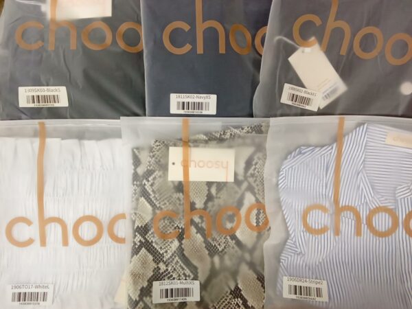 Choosy Designer Clothing, SHELF PULLS, 5524948, 47 units, PA