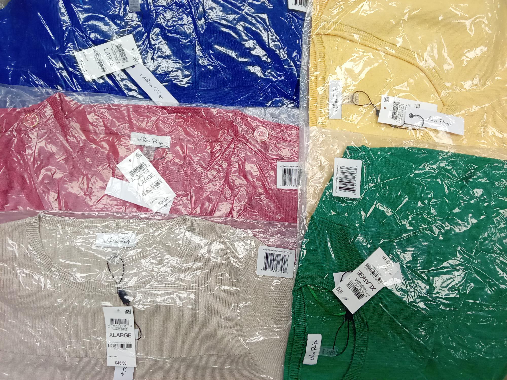 LADIES DESIGNER SMALL LOT, SEASONAL SHELF PULLS, 5525129, 45 units, PA