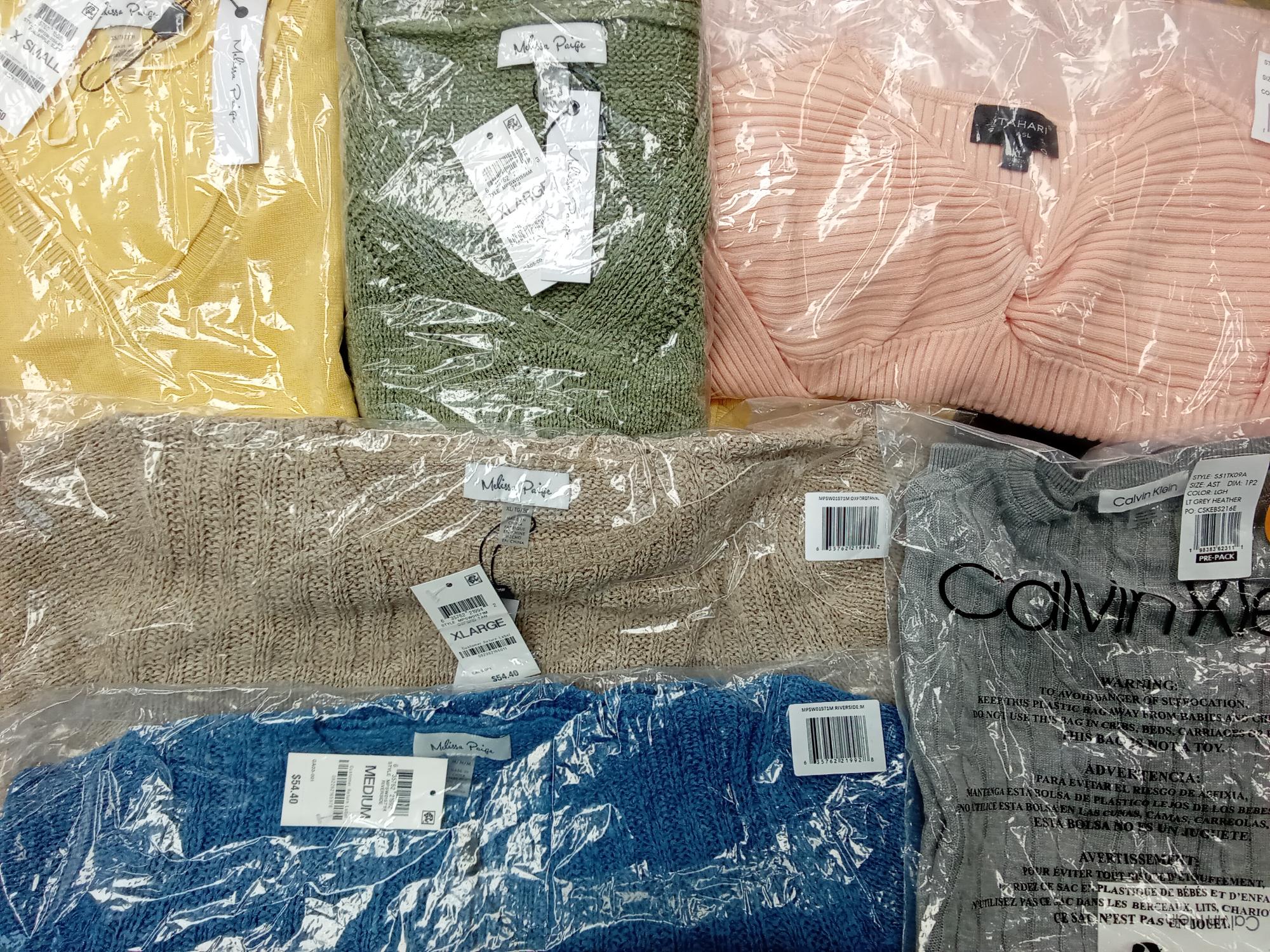 LADIES DESIGNER SMALL LOT, SEASONAL SHELF PULLS, 5525125, 40 units, PA