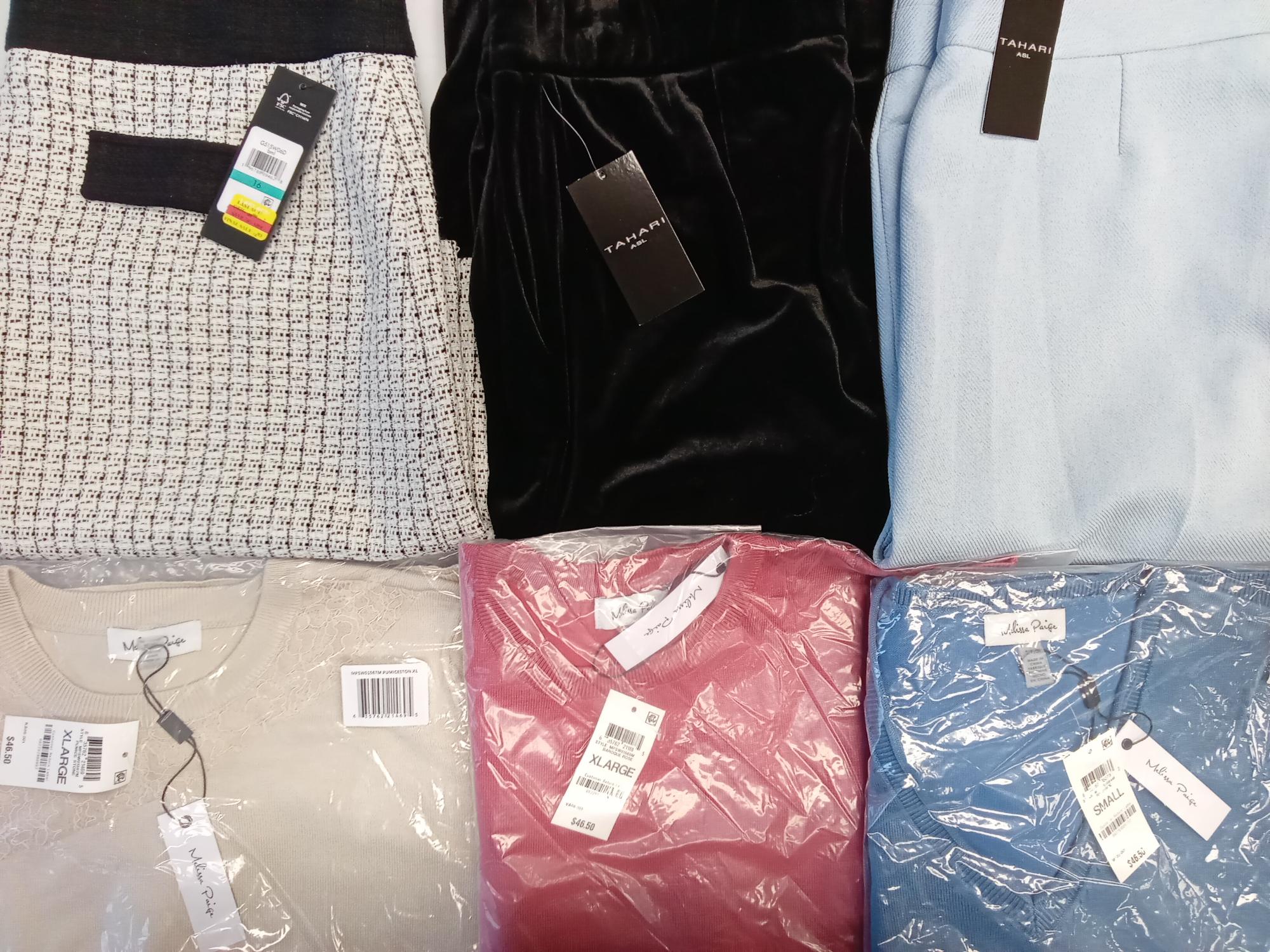 LADIES DESIGNER SMALL LOT, SHELF PULLS, 5525206, 20 units, PA