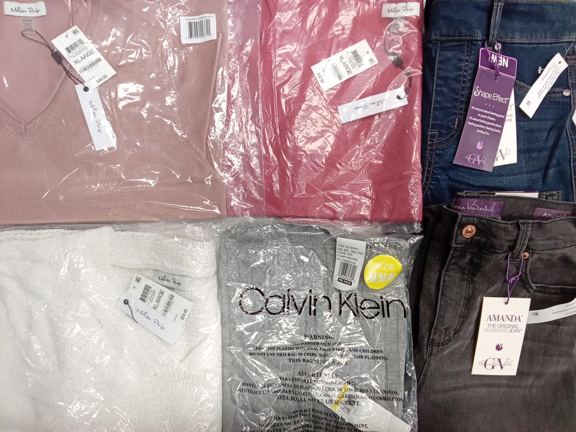 LADIES DESIGNER SMALL LOT, SHELF PULLS, 5525210, 20 units, PA