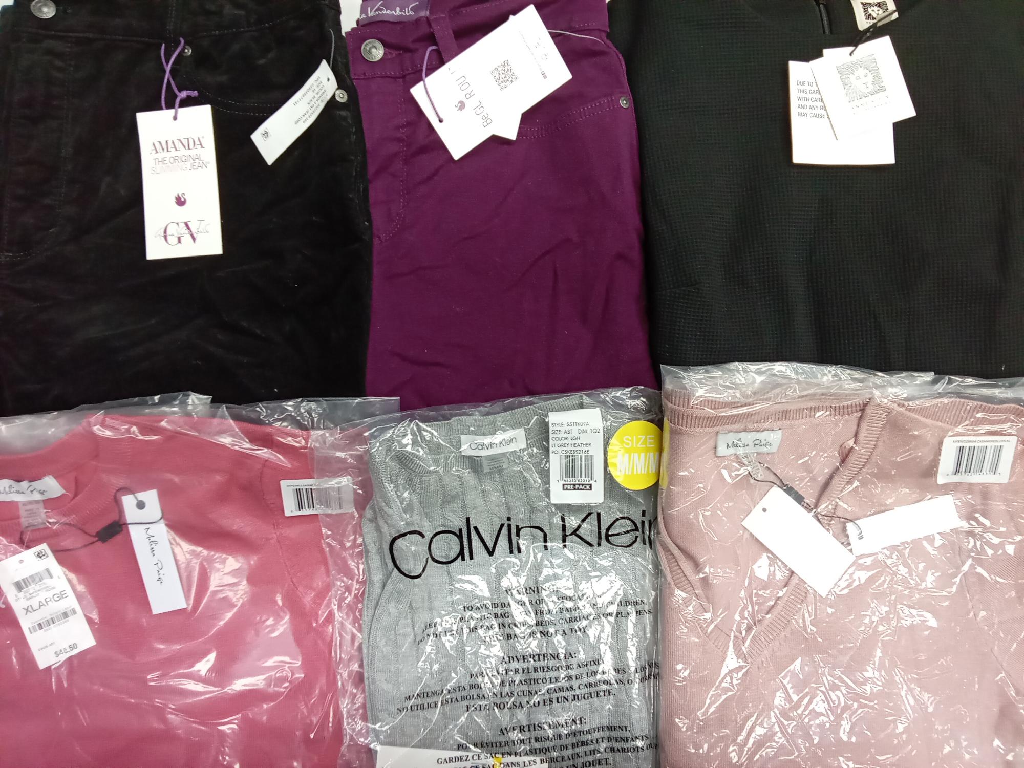 LADIES DESIGNER SMALL LOT, SHELF PULLS, 5525209, 20 units, PA