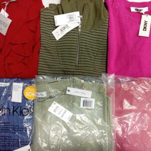 CALVIN KLEIN, DKNY, GLORIA VANDERBILT, KARL LAGERFELD, KASPER, MELISSA PAIGE, TAHARI, THREE DOTS, SHELF PULLS, 5525187, 20 units, PA